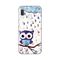 Silikonska futrola PRINT Skin - Samsung A202 Galaxy A20E Owl.