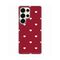 Silikonska futrola PRINT Skin - Samsung S938 Galaxy S25 Ultra Burgundy Hearts.