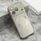 Futrola COLOR METAL Magsafe - iPhone 17 Pro siva (small camera) (MS).