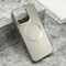 Futrola COLOR METAL MagSafe - iPhone 16 Pro (6.3) srebrna (big camera) (MS).