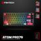 Tastatura Mehanicka Gaming Fantech MK917 RGB Atom PRO79 Wireless crna (Red switch).