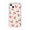 Silikonska futrola PRINT - iPhone 13 Cherry and Flowers.