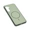Futrola Magsafe mat Line - Samsung S731B Galaxy S25 FE zelena.