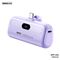 Univerzalna Back Up Baterija prenosiva baterija REMAX Capsule series RPP-632 2A Type C 5000mAh ljubicasta.