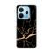 Silikonska futrola PRINT - Xiaomi Redmi Note 14 4G (SRB) All black (crni).