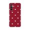 Silikonska futrola PRINT Skin - Samsung A376 Galaxy A37 5G Burgundy Hearts.
