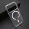Futrola COLOR FRAME MagSafe - iPhone 17 Pro srebrna (providna) (MS).