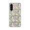 Silikonska futrola PRINT Skin - Samsung A566 Galaxy A56 5G Soft Flowers.