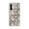 Silikonska futrola PRINT Skin - Samsung A175 Galaxy A17 Soft Flowers.