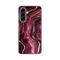 Silikonska futrola PRINT - Samsung A566 Galaxy A56 5G Burgundy.
