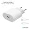 Kucni Punjac Pluginn AJ-20 A2347 EMC3621 PD Fast 20W - iPhone 11-14 sa PD lightning kablom CE beli.