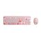 Combo mis i tastatura Coteci 84021 pink.