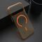 Futrola AMBER providna MagSafe - iPhone 17 Pro Max (6.9) narandzasta (MS).