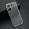 Silikonska futrola ultra tanka (skin) PROTECT - Xiaomi Redmi 13C/Poco C65 providna (bela) (MS).