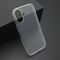 Silikonska futrola ultra tanka (skin) PROTECT - iPhone 17 providna (bela) (MS).