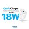 Kucni punjac Teracell Evolution TC-09 QC3.0 18W sa iPhone lightning kablom beli CE.