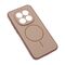 Futrola Magsafe mat Line - Xiaomi Redmi Note 15 Pro Plus 5G braon.