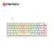 Tastatura Mehanicka Gaming Fantech MK614 Atom x66 Retro bez (ice apricot switch).