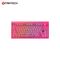 Tastatura Mehanicka Gaming Fantech MK921 Maxfit 8 Wireless pink (white switch).