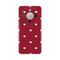 Silikonska futrola PRINT Skin - Huawei Honor Magic 8 Lite Burgundy Hearts.