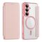 Futrola Magsafe Lux na preklop - Samsung S941 Galaxy S26 roze.