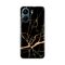 Silikonska futrola PRINT - Xiaomi Redmi 13C All black (crni).