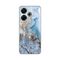 Silikonska futrola PRINT - Xiaomi Redmi 13 Blue Gold Marble.