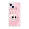 Silikonska futrola PRINT - iPhone 14 La Bubu Pink.
