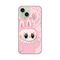 Silikonska futrola PRINT - iPhone 15 La Bubu Pink.