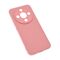 Silikonska futrola Teracell Giulietta - Huawei Honor Magic 8 Lite mat tamno roze.