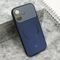 Futrola COLOR METAL Magsafe - iPhone 17 tamno plava (small camera) (MS).