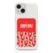 Silikonska futrola ultra tanka (skin) PRINT CLEAR - iPhone 15 ZF001 (MS).