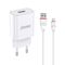 Kucni punjac Comicell Superior CO-DC21 2.1A Lightning beli (MS).