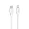 USB data kabl Comicell Superior CO-BX19 Fast 20W 3A Type C na Lightning 1m beli (MS).