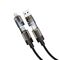 USB data kabl Moxom 4 u 1 Type C na Type C/Lightning, USB na Type C/lightning MX-CB364 100W 1m crni (MS).