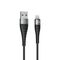 USB data kabl Comicell Superior CO-BX32 5A Lightning crni (MS).