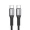USB data kabl Moxom MX-CB235 PD 60W Type-C na Type-C 1m crni (MS).