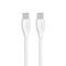 USB data kabl Comicell Superior CO-BX19 Fast 60W 3A Type C na Type C 1m beli (MS).