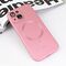 Futrola Magsafe Chrome - iPhone 15 6.1 roze.