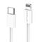 Data kabl KONFULON DC81 27W Type C na iPhone lightning beli 1m.