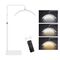 Podna LED lampa Half moon bela.