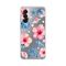 Silikonska futrola PRINT Skin - Samsung A175 Galaxy A17 Hibiscus Sea.