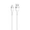 USB data kabl Moxom MX-CB184 3A lightning 1m beli (MS).